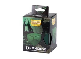 Dragon Shield Strongbox Deck Box - Clear Green - Cards Accessories
